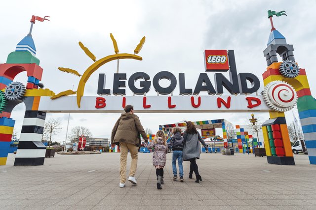 The entrance to the original LEGOLAND® in Billund.