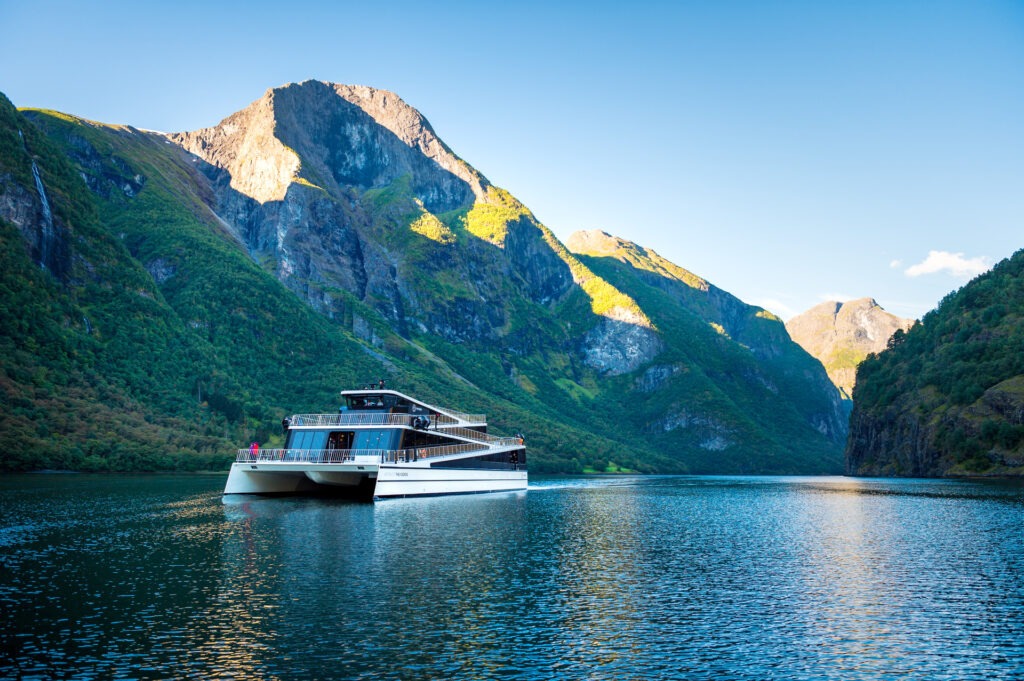 Vision of The Fjords in the Nærøyfjord, a fjord arm of the Sognefjord