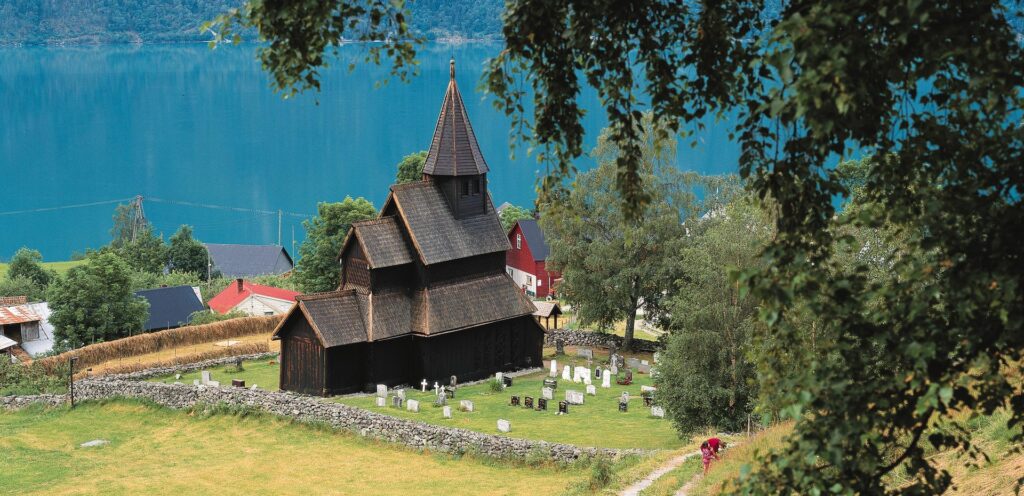 UNESCO Site in Norway: Urnes Stave church Luster in Sogn

