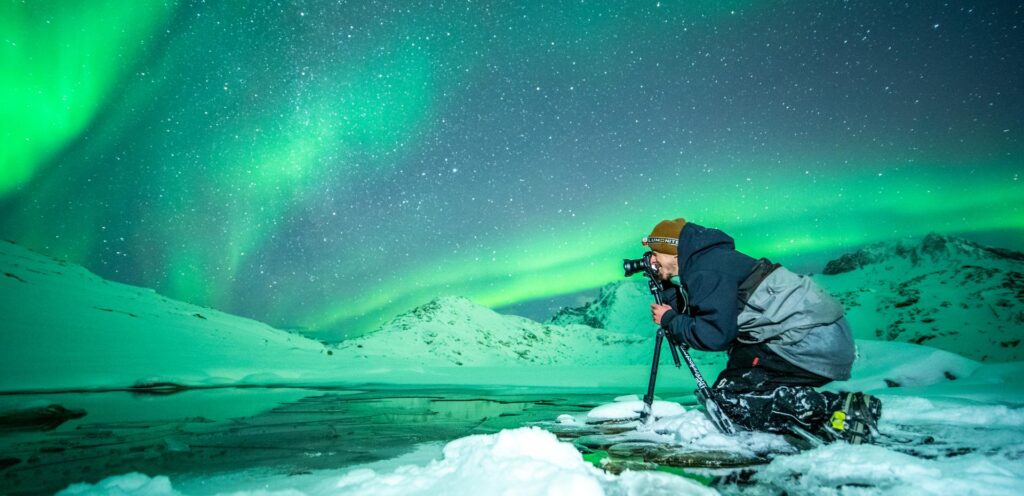 Aurora Boreali Photography in Norwegian Lapland