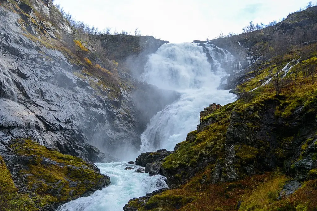 Kjosfossen waterfall