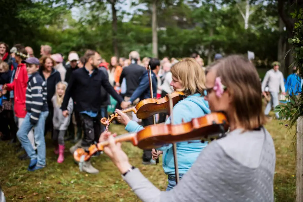 Sweden midsummer celebration