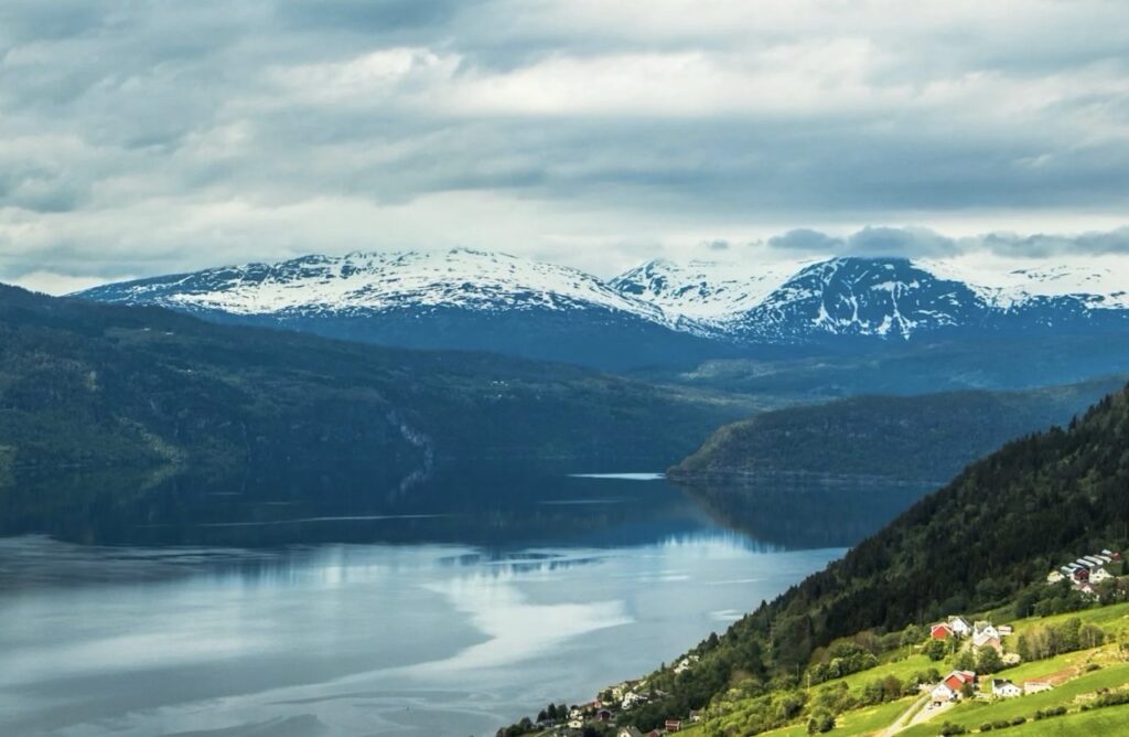 Norway Scandinavia scene sky 